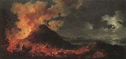 Pierre-Jacques Volaire Eruption of Mount Vesuvius oil